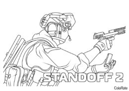 Standoff 2 бесплатная раскраска - Перезарядка