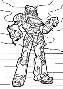 Стильный Лидер Команды распечатать раскраску - Фортнайт