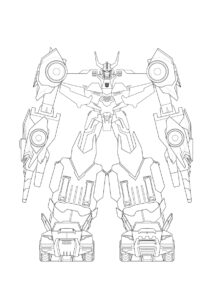 Гигантский десептикон (Трансформеры) раскраска для печати и загрузки