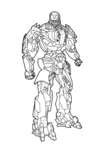 Локдаун распечатать раскраску - Трансформеры