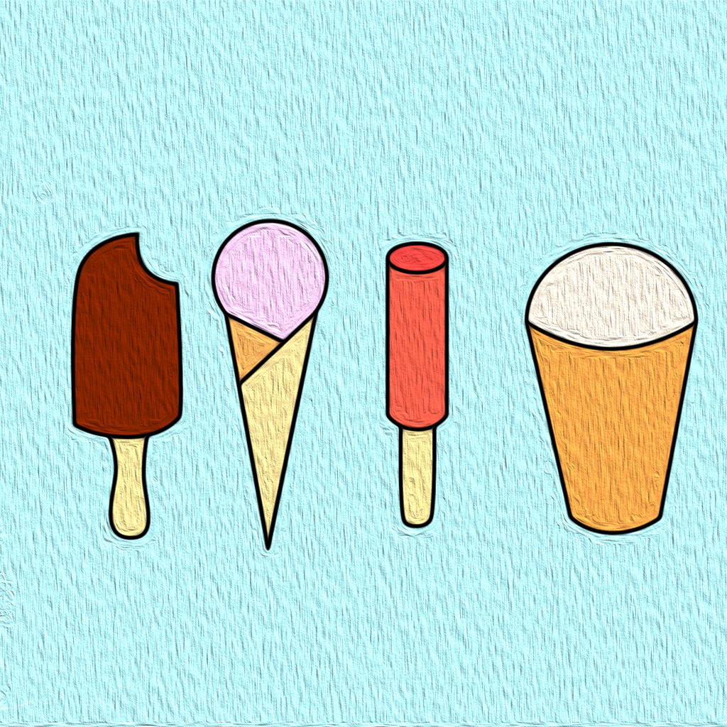 Как нарисовать мороженое с ребенком - пошаговые уроки