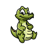 Крокодилы и аллигаторы - бесплатные раскраски для детей