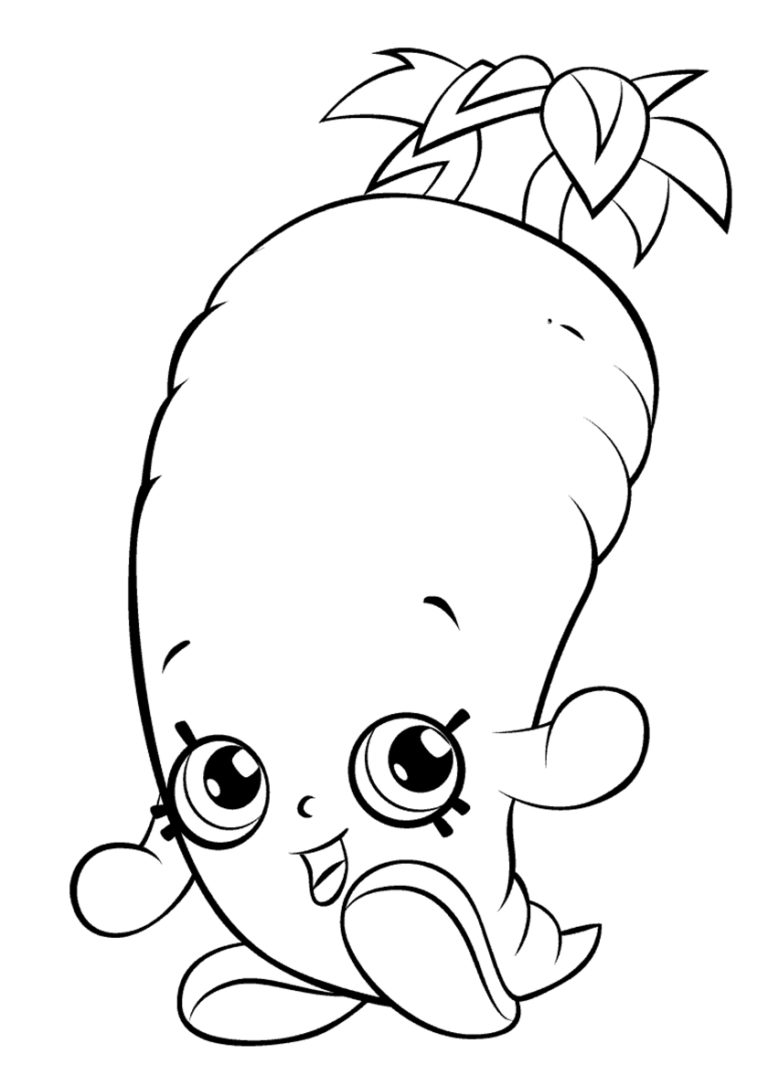 Морковь раскраски для детей распечатать на А4 и скачать