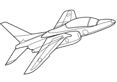 Самолет Т-4 (Самолеты) распечатать раскраску