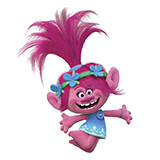 Раскраски по мультфильму Тролли распечатать на А4